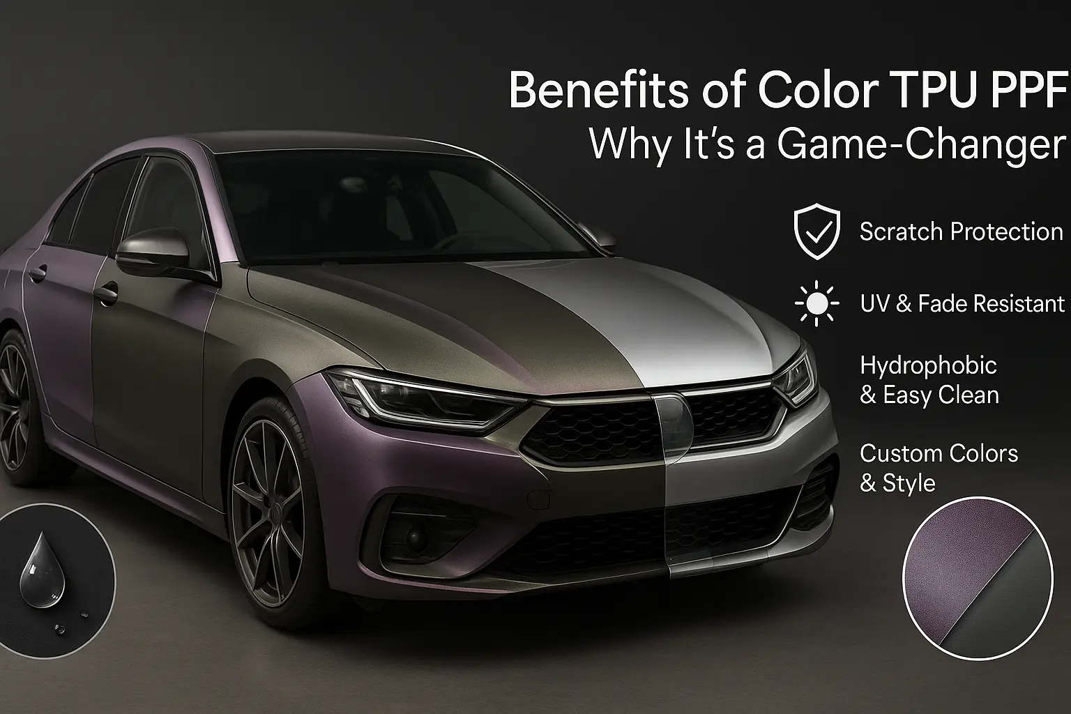 Avantages du TPU Coloré PPF