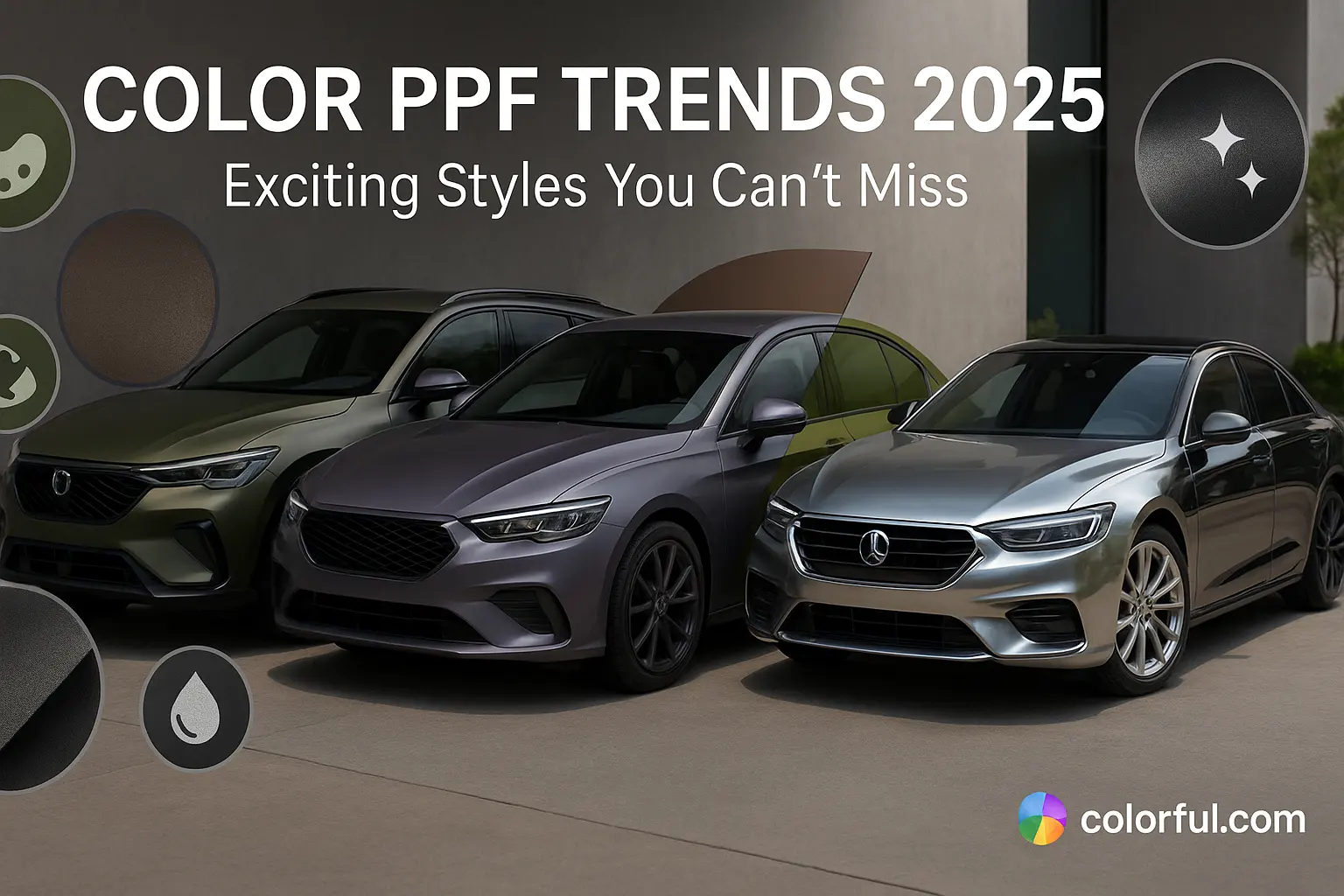 Tendances couleur PPF 2025