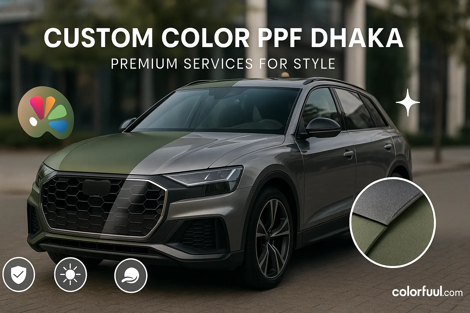 PPF couleur personnalisée