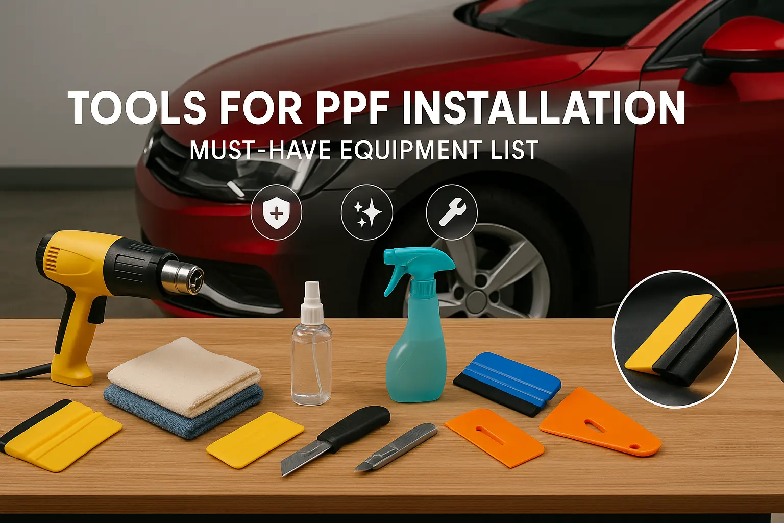 Outils pour l’installation de PPF
