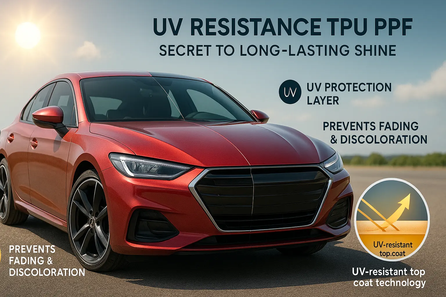 TPU PPF à résistance UV