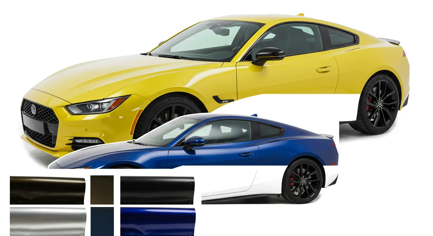 Option couleur PPF pour voiture