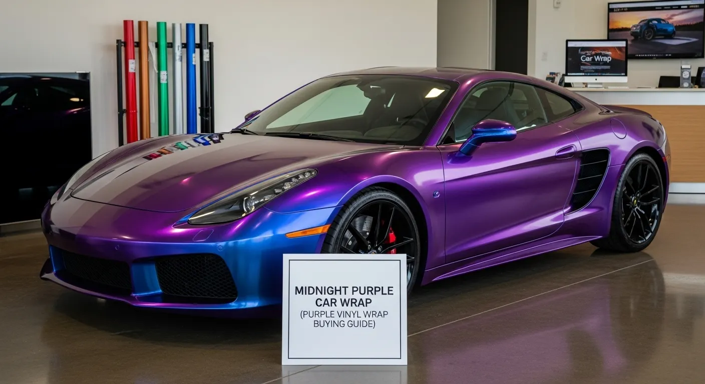 Enveloppe de voiture Midnight Purple