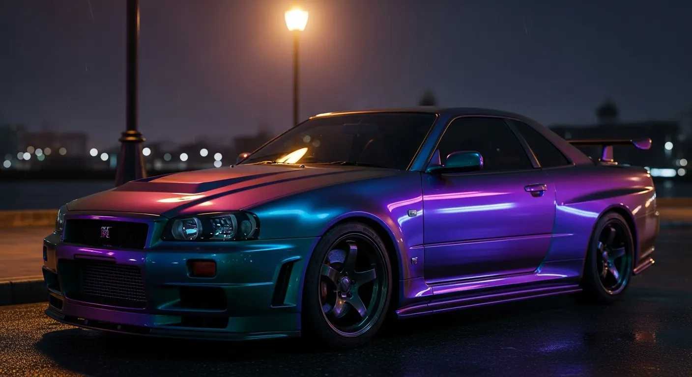 Couleur Violet de Minuit