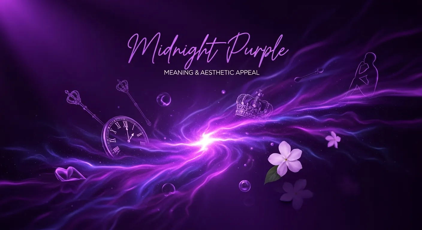 Psychologie des couleurs Midnight Purple