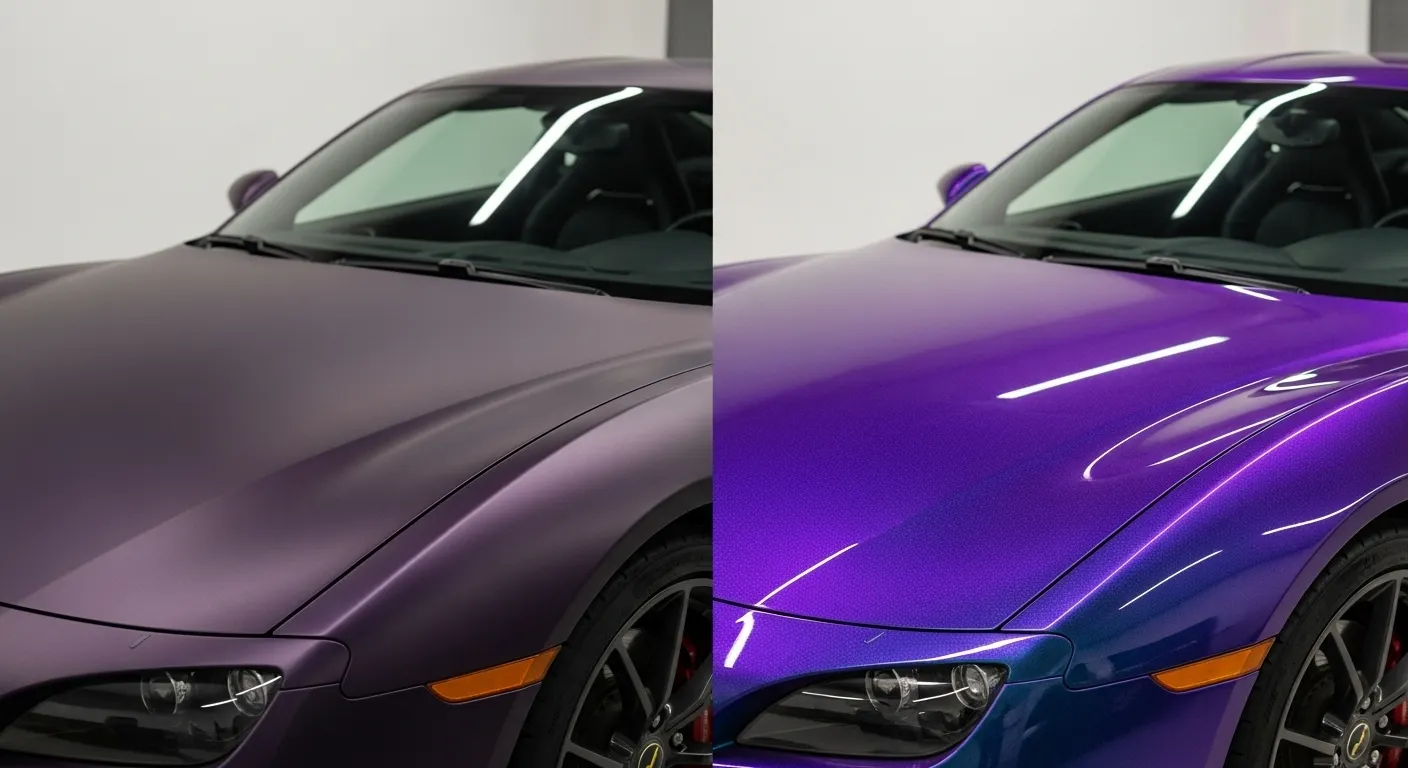 Enveloppe Midnight Purple vs Peinture