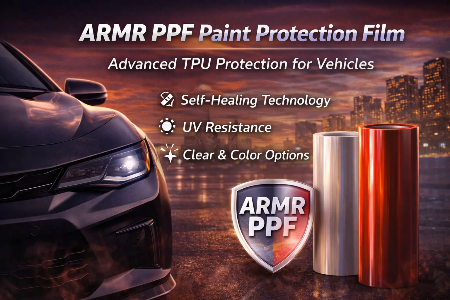 ARMR PPF: Le guide complet du film de protection de peinture de niveau supérieur