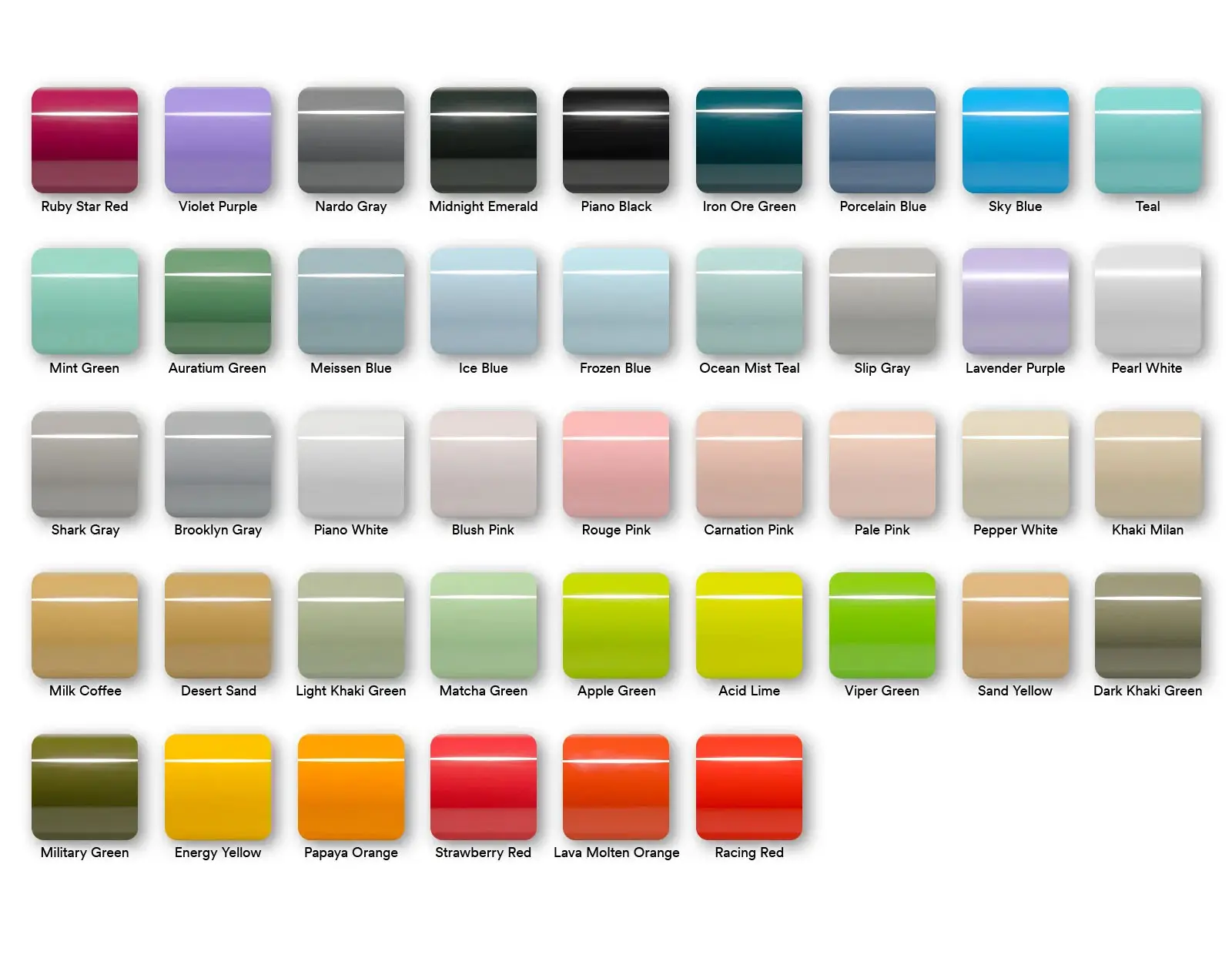 Film TPU couleur PPF auto-cicatrisant: Là où la protection rencontre la personnalisation