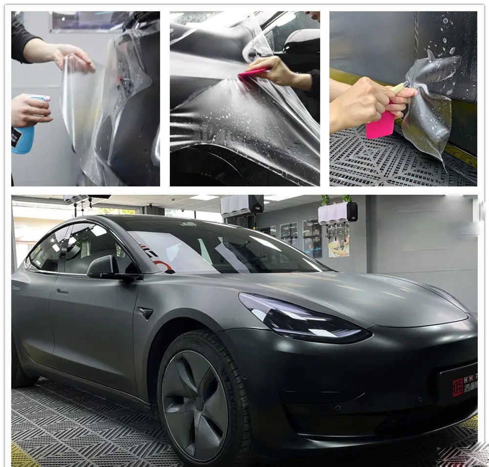 TPU couleur anti-rayures PPF: Protection fiable de la peinture avec une couleur durable
